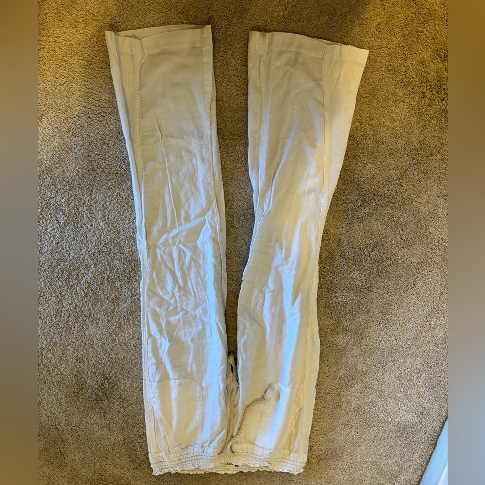 White Linen Pants